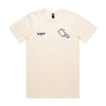 VRT Saturday Chop Shop Tee (Cream)