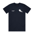 VRT Saturday Chop Shop Tee (Navy)