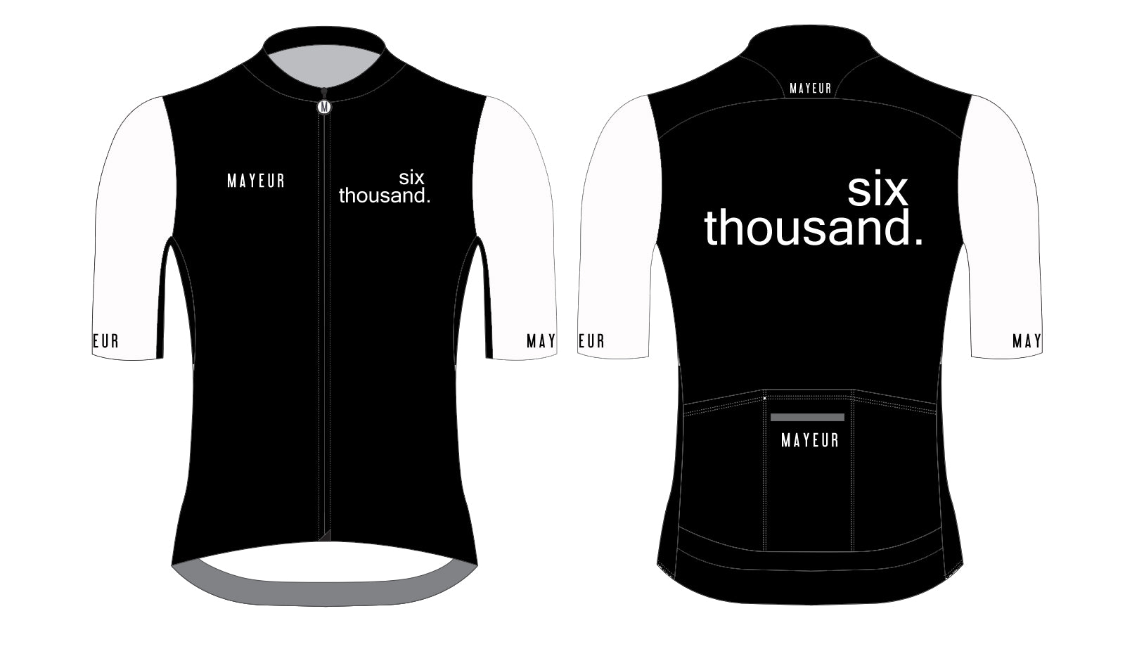 SixThousand Black Premium Jersey